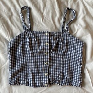 Levi’s Gingham Button-Up Women's Top
